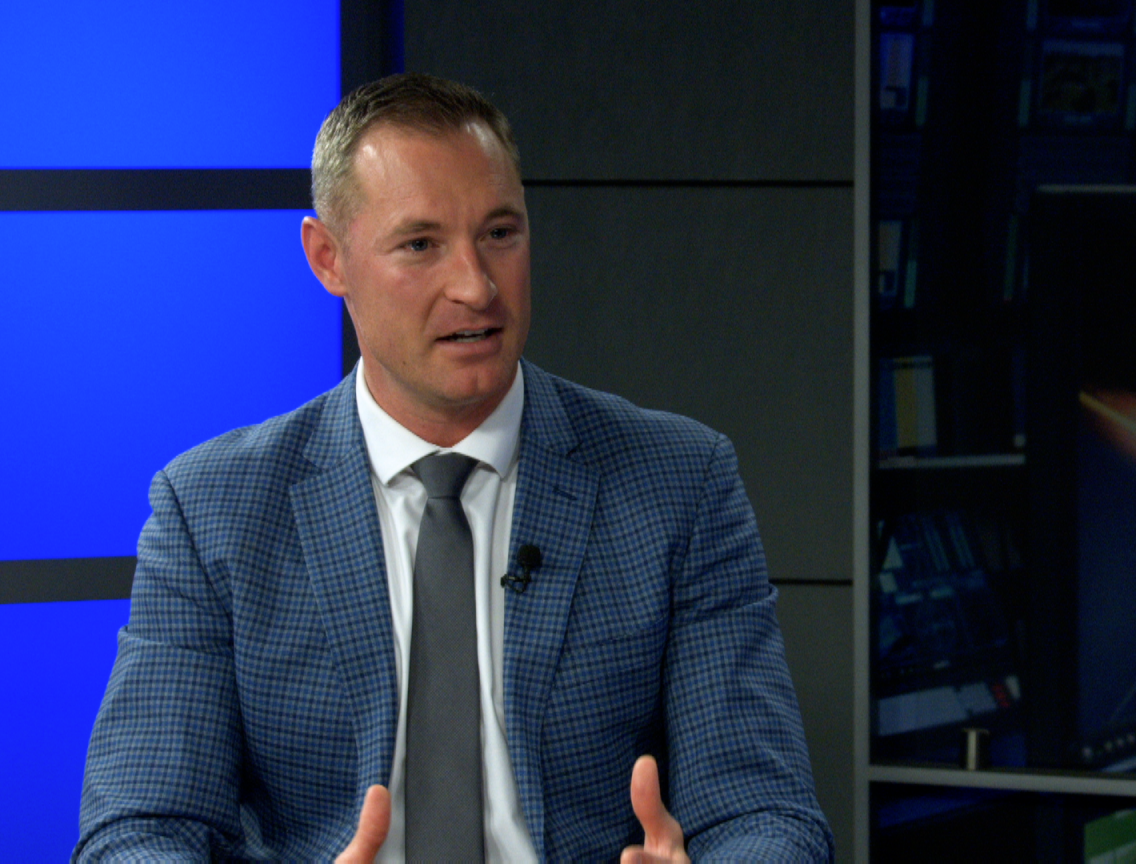 REVA's Dr. Swarbrick on set of The Wellness Hour